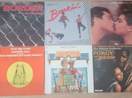 6 LP  Divers Musique de film