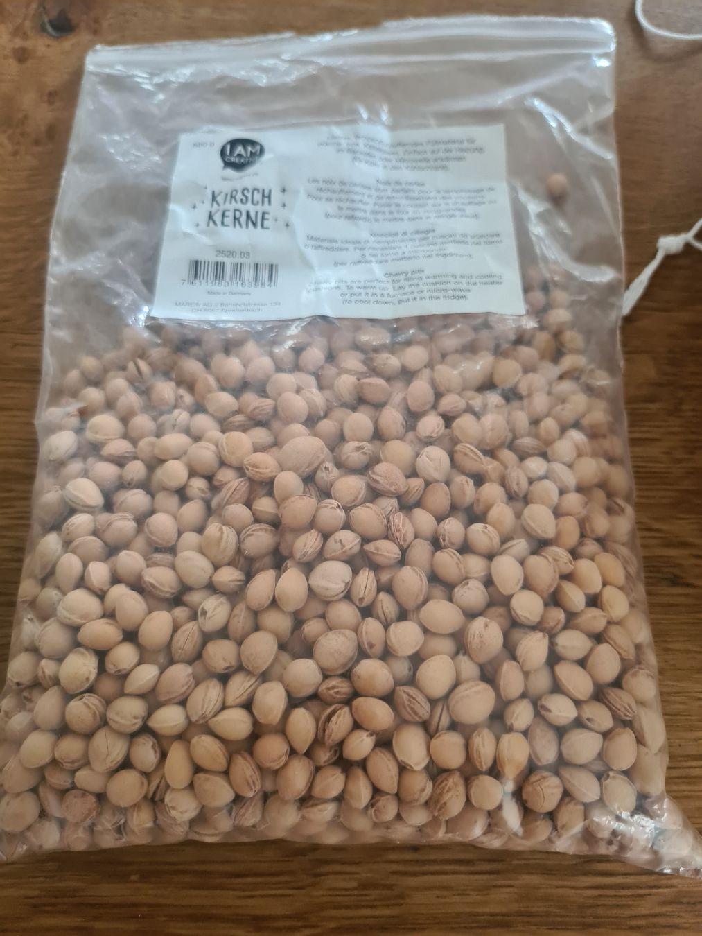 Materiale di riempimento: Kirschkerne und Soft Flox Füllmaterial – Usato da Ebikon venduto da Songbird85 1