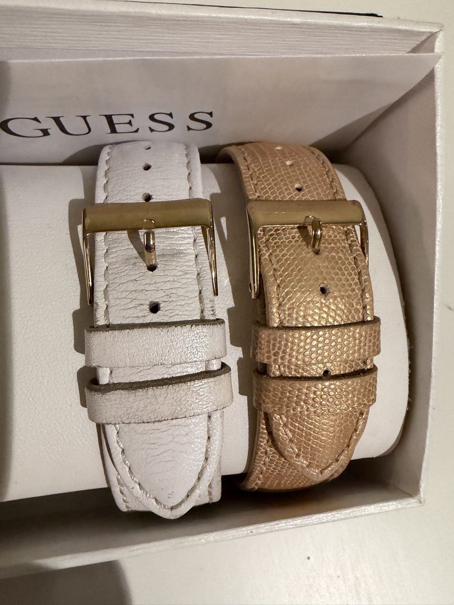 Guess Orologi: Guess Damen Uhr inkl. Lederarmbänder – Usato da St. Gallen venduto da lukostef 2