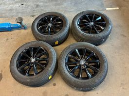 4 Occ. Sommerräder Alu 16" Skoda Premia Black (Octavia 3)