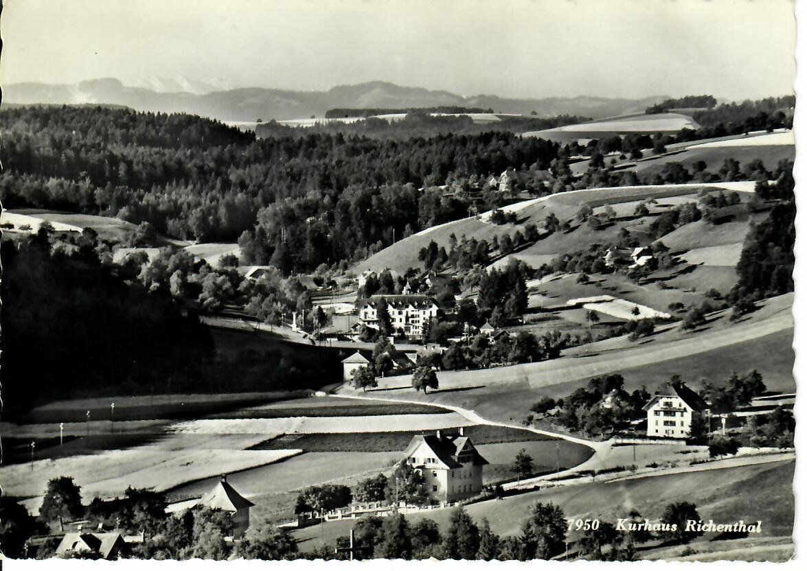 Cartoline postali: Kurhaus Richenthal – Usato da Hochdorf venduto da Ziegel-16