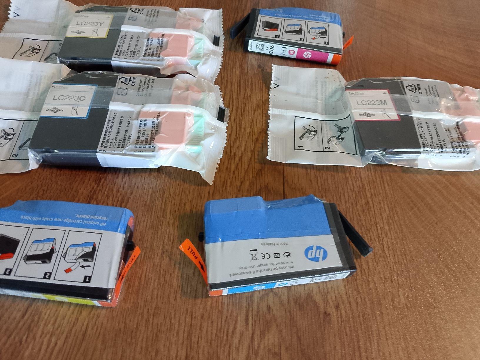 Brother Cartucce per stampanti & toner: HP und Brother Drucker Patrone tinte – Nuovo e nell'imballaggio originale da Unterengstringen venduto da Waldi1 1