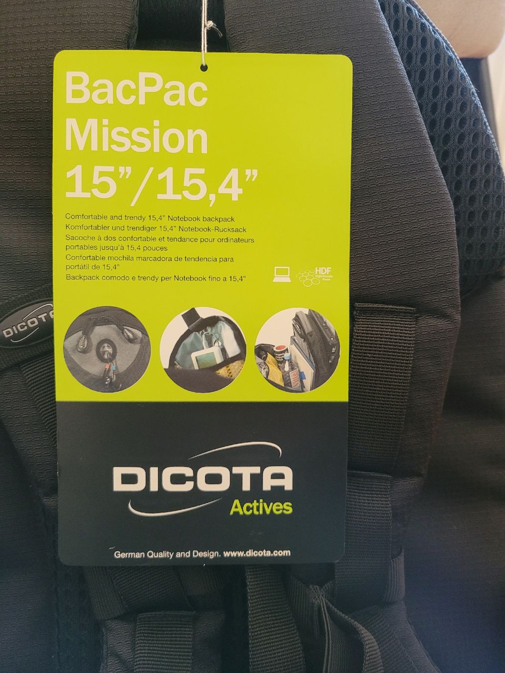 Zaini: Rucksack NEU von Dicota Active – Nuovo e nell'imballaggio originale da Schmerikon venduto da 7855 3