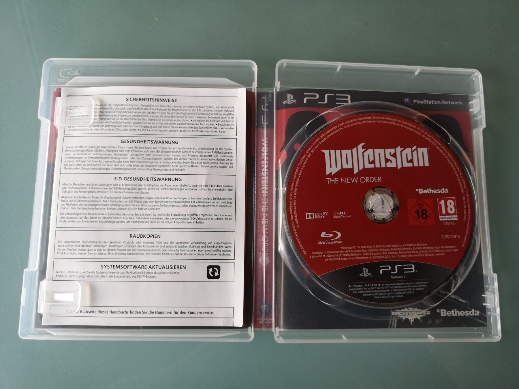 Giochi: WOLFENSTEIN THE NEW ORDER – Usato da Altstätten SG venduto da schmidtwalter 1
