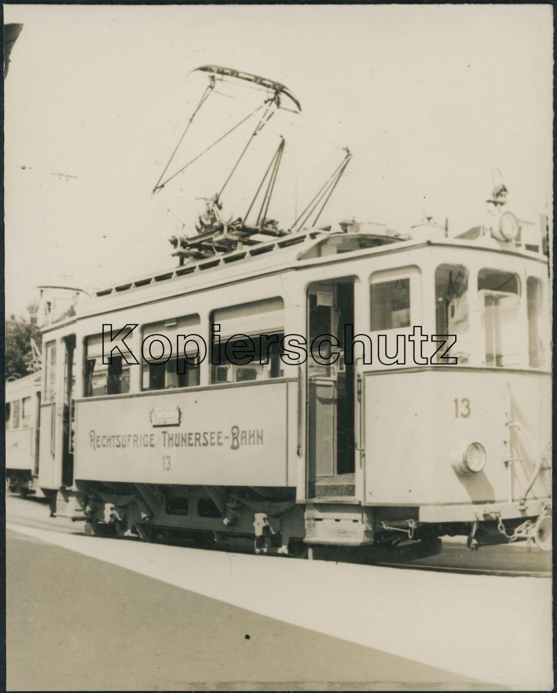 Cartoline postali: BE Thun - Bahn STJ - Tram – Nuovo (secondo la descrizione) da Schindellegi venduto da Jonathan77