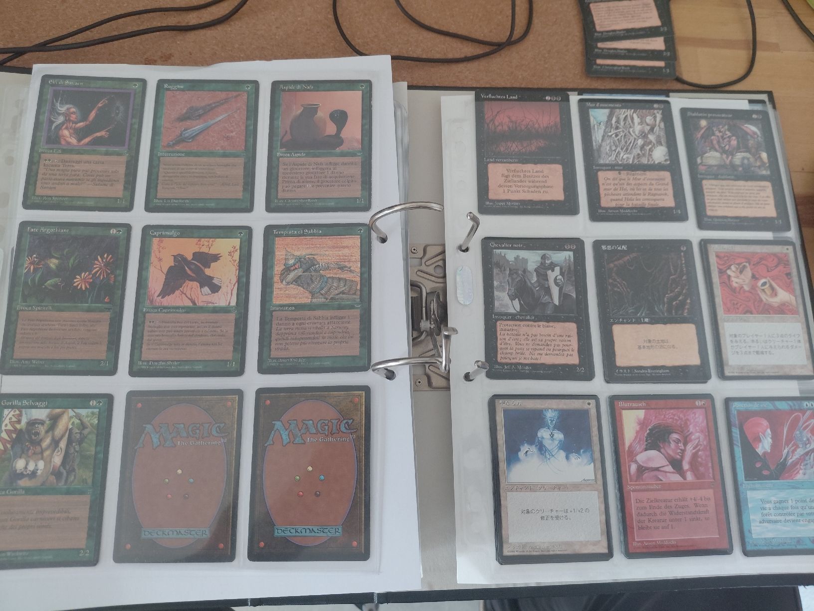 Magic The Gathering Sammelbilder & Trading cards: Foreign Blackbordered MTG – Gebraucht aus Kehrsatz von Jadeeeee 2