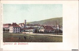 Delémont // Souvenir ca. 1910 // Sommer