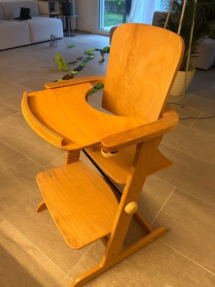 Geuther Chaises hautes: Geuther mitwachsende Hochstuhl – D'occasion à Zürich par julia20016