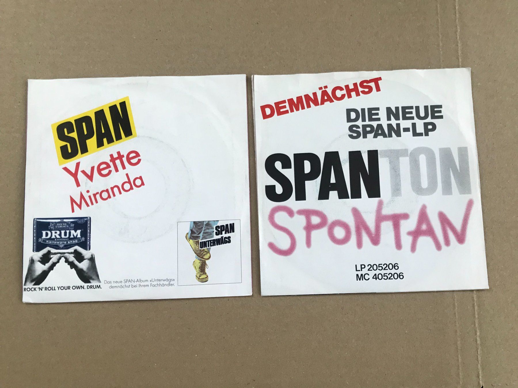 Schallplatten: SPAN - Barbara / Guete Morge + Yvette / Miranda - 7" – Gebraucht aus Buchs AG von Archie 1