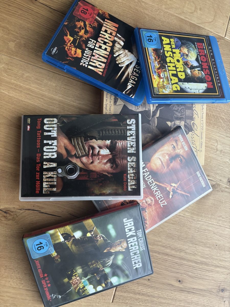 Tutti i DVDs: 20 diverse DVDs vor allem Action – Usato da Jonen venduto da Arturo2