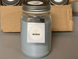 Neu Duftkerzen Soja Wax Candle REFRESH/Neu