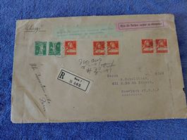 Brief mit Kehrdruck 1926