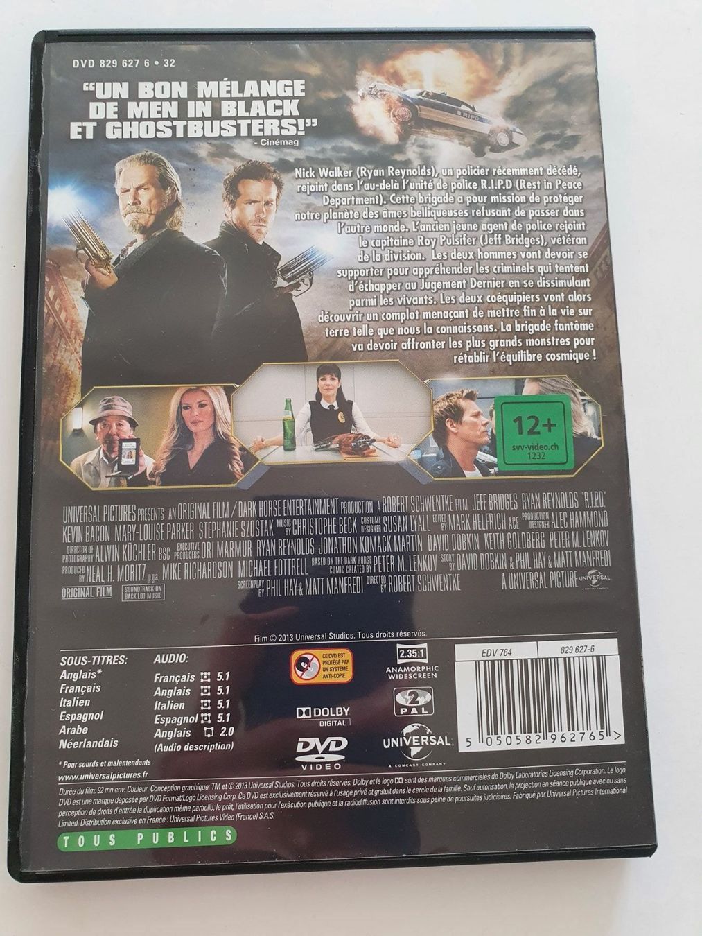 Tutti i DVDs: R.I.P.D. Brigade Fantome – Usato da Oberdorf BL venduto da BaldenEagle 1