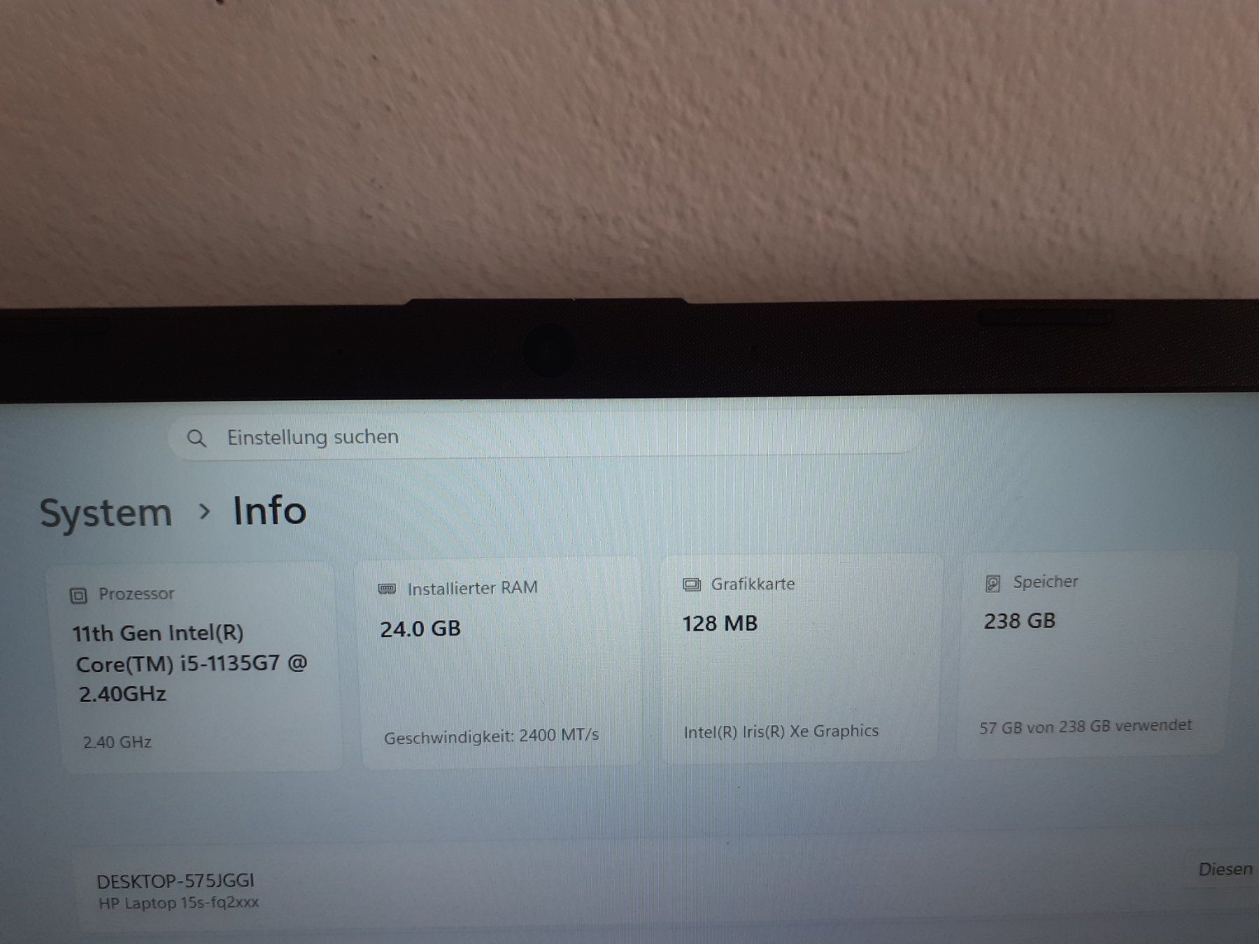 Hewlett Packard Portables: HP Laptop – D'occasion à Chur par Blackbook 1