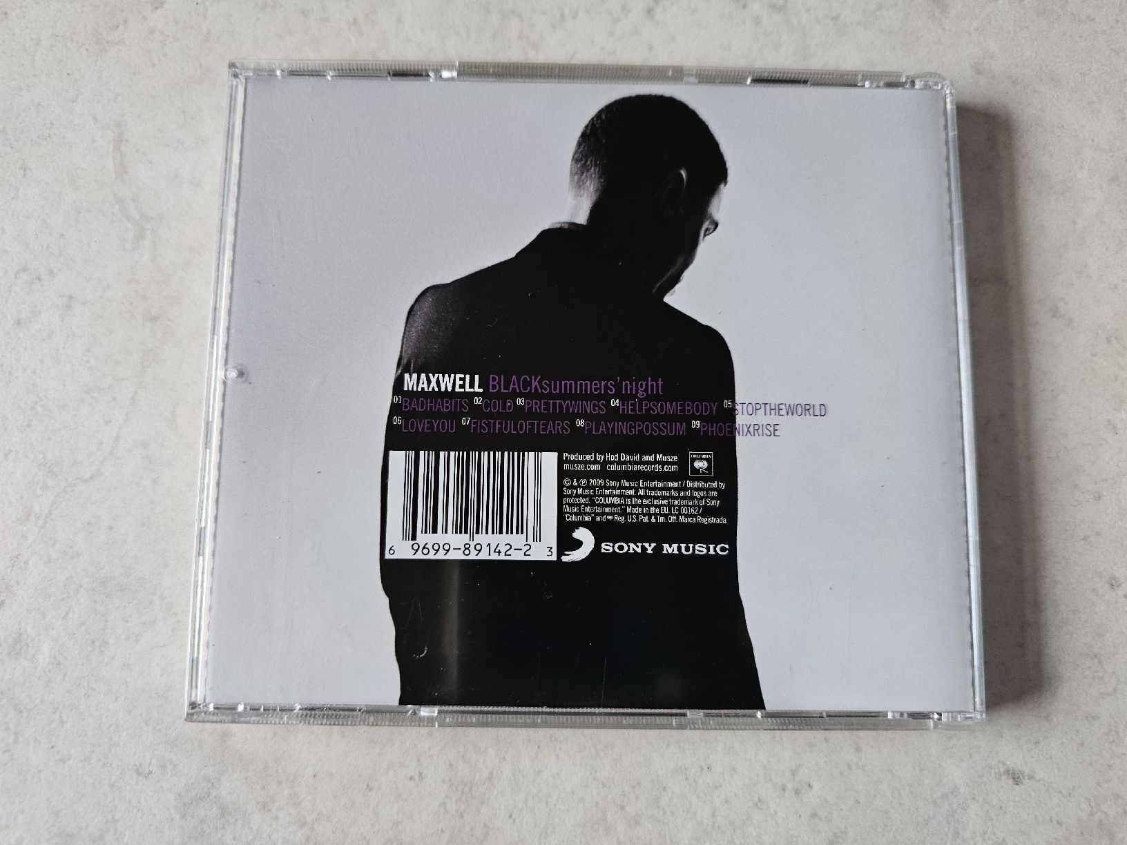 CD: Maxwell  -  Blacksummers Night – Usato da Schneisingen venduto da backstore24 1