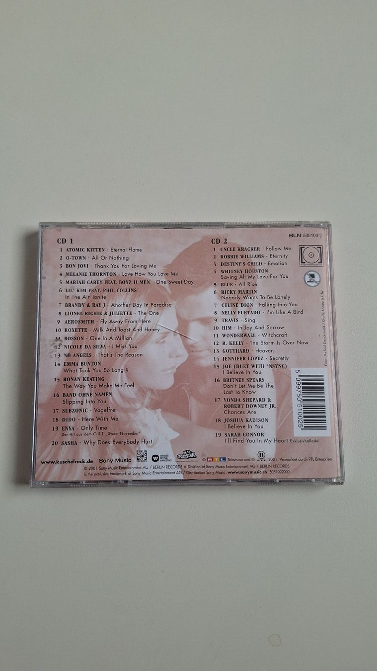 CD: Kuschel Rock 2er CD 2001 – Usato da Lützelflüh-Goldb venduto da bli_f2v9 1