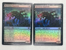 Magic Card: 2x Ravenous Gigamole Foil