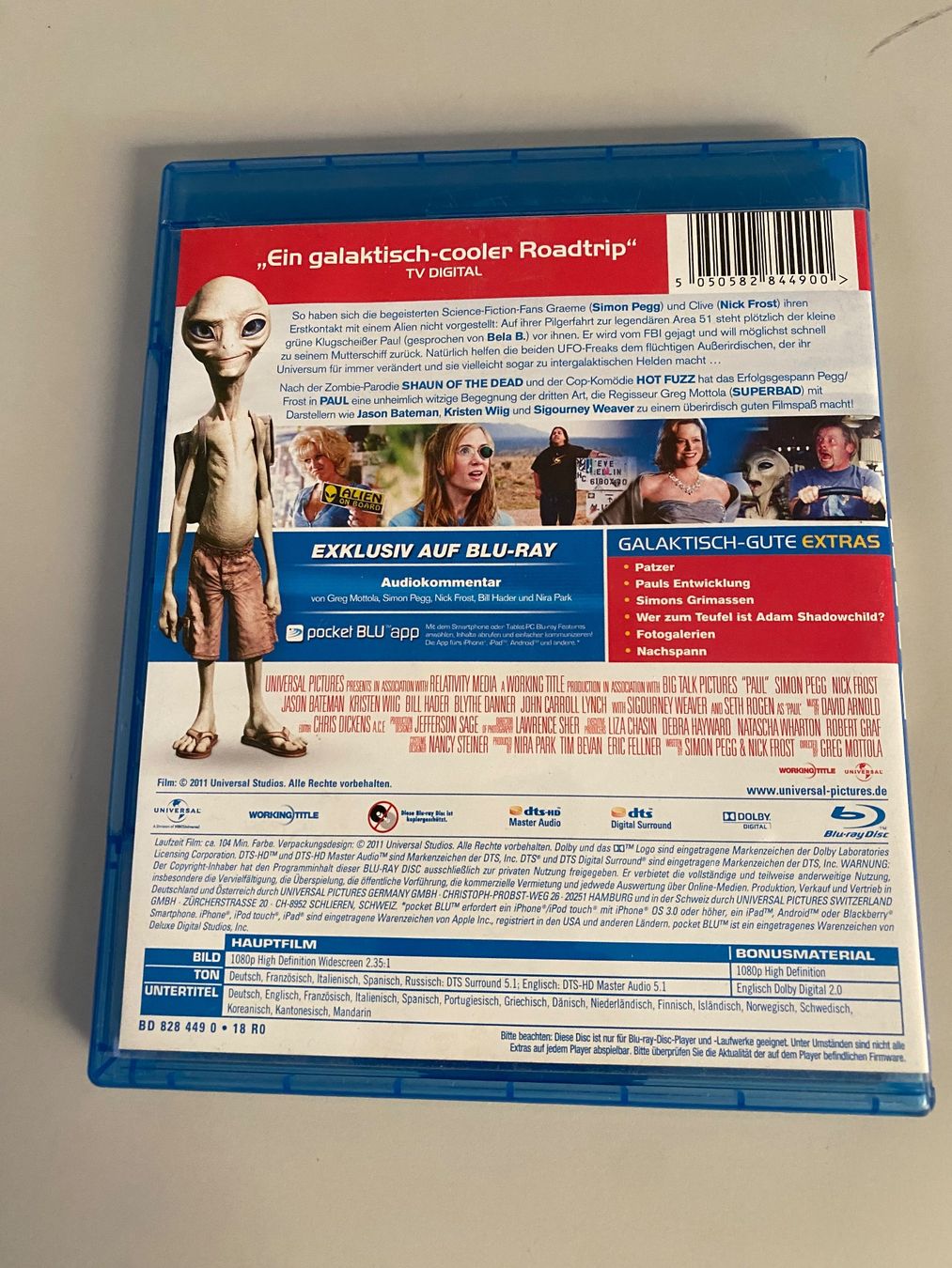 Tutti i DVDs: Paul ein Alien auf der Flucht - Komödie – Usato da Muri b. Bern venduto da AdidasCollector 1