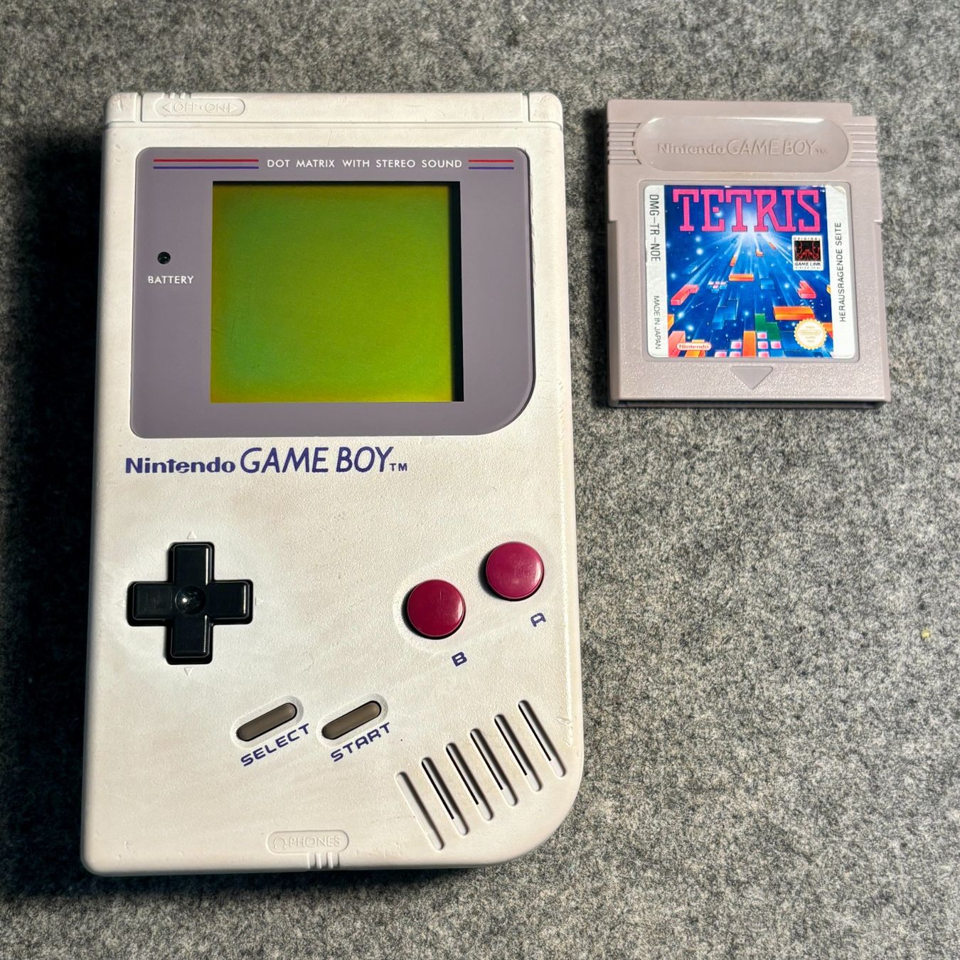 Nintendo Konsolen: GameBoy Classic DMG-01 Konsole + Tetris Original – Gebraucht aus Mollis von GamingCorner