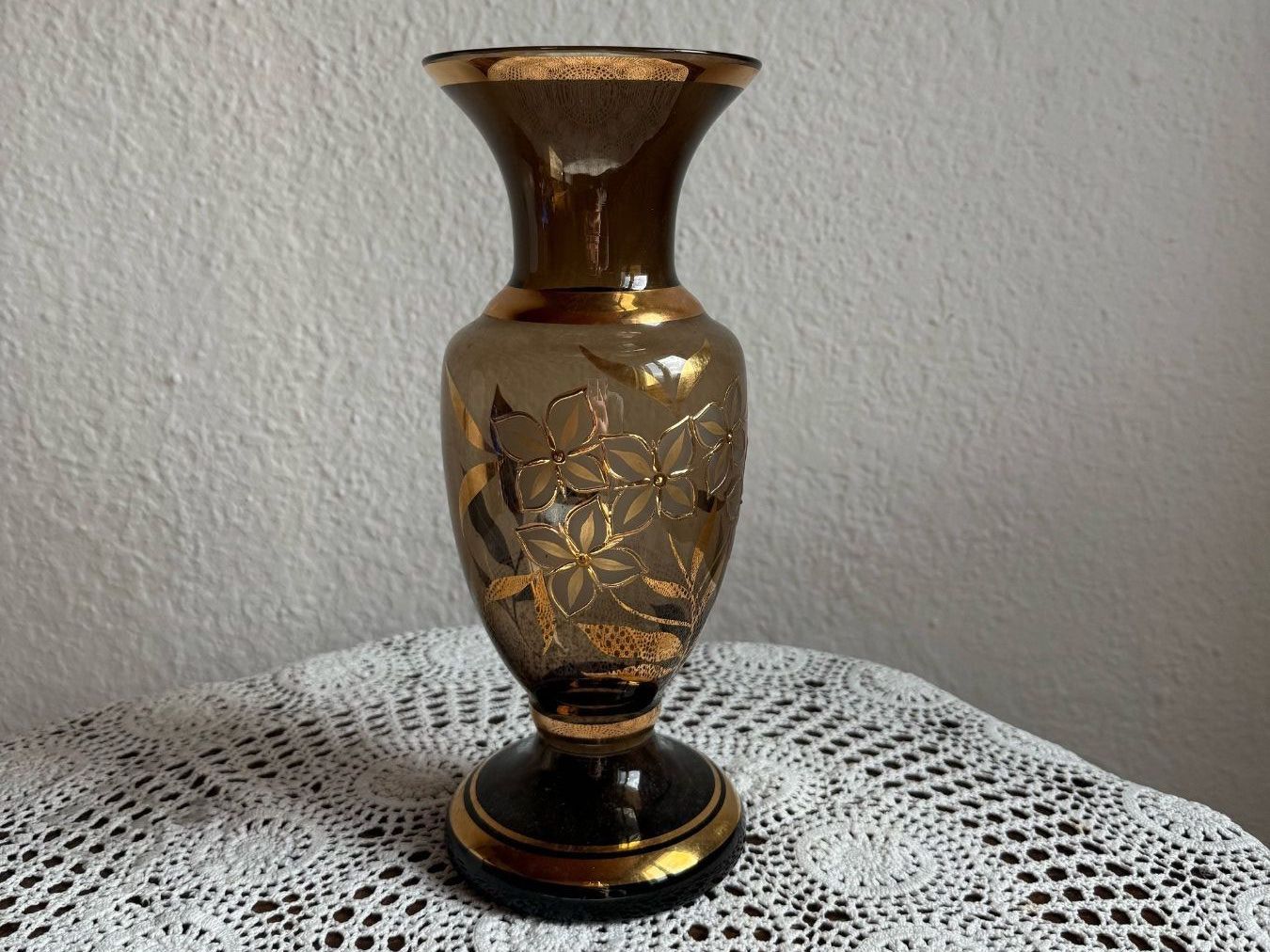 Vasen & Gefässe: Schön verzierte Blumenvase – Gebraucht aus Schnaus von sueg01