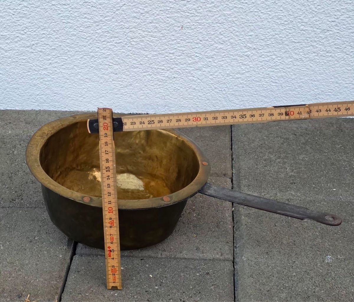 Pfannen: Messingpfanne – Gebraucht aus Mumpf von Spannset 1
