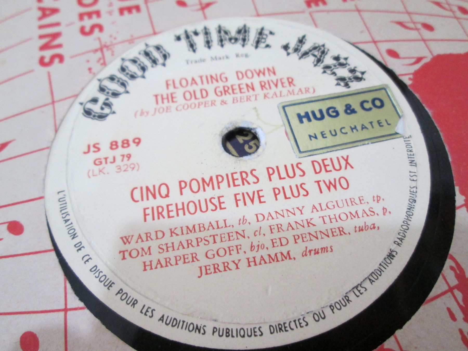 Schallplatten: DISQUES 78 TOURS – Gebraucht aus Lausanne von Leag 4