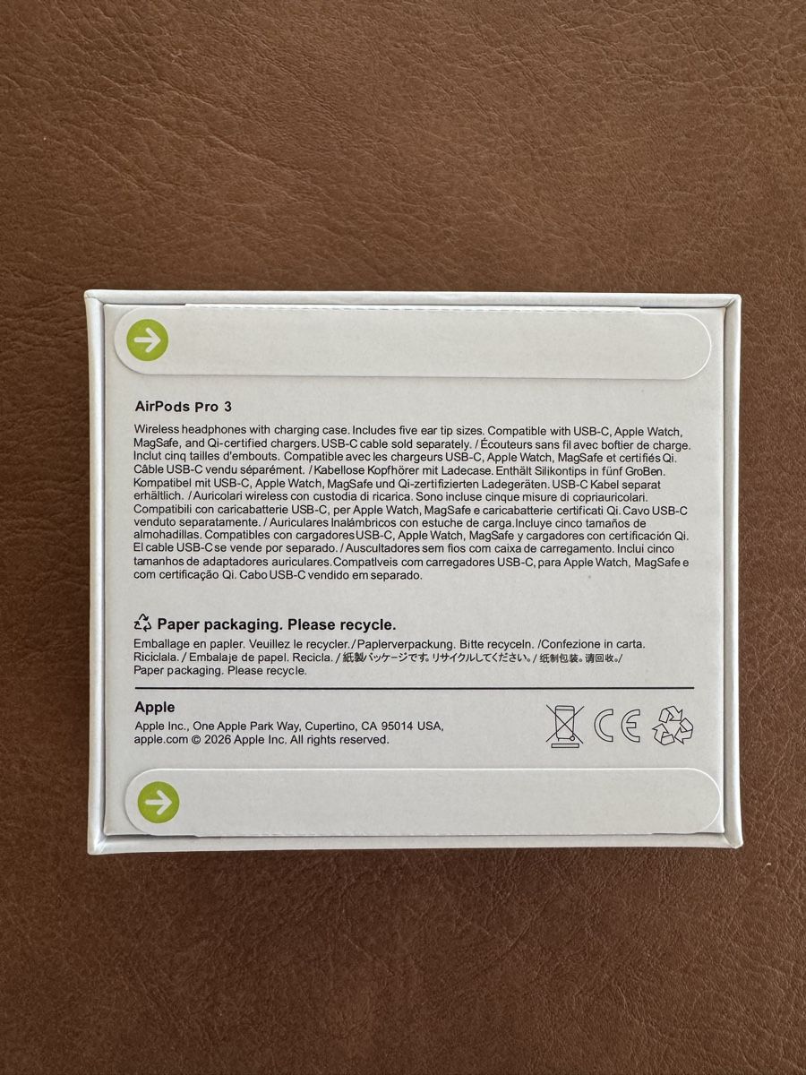 Apple Cuffie: Apple Airpods Pro 3 – Nuovo e nell'imballaggio originale da Waldkirch venduto da SuisseArchive 1