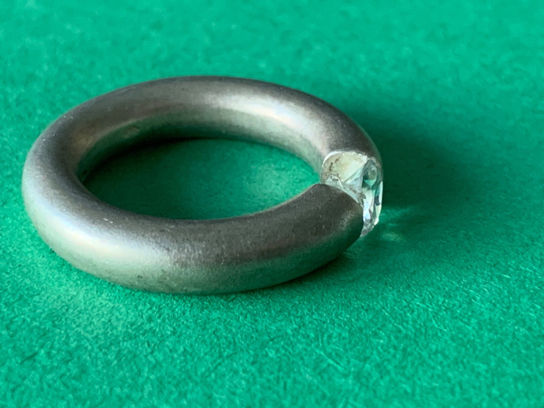Anelli: Silberring UNI mit Diamantimitat (55) – Usato da Dittingen venduto da Bijoubelle 7