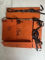 Hermes Gift Bags and Boxes with Ribbon Set