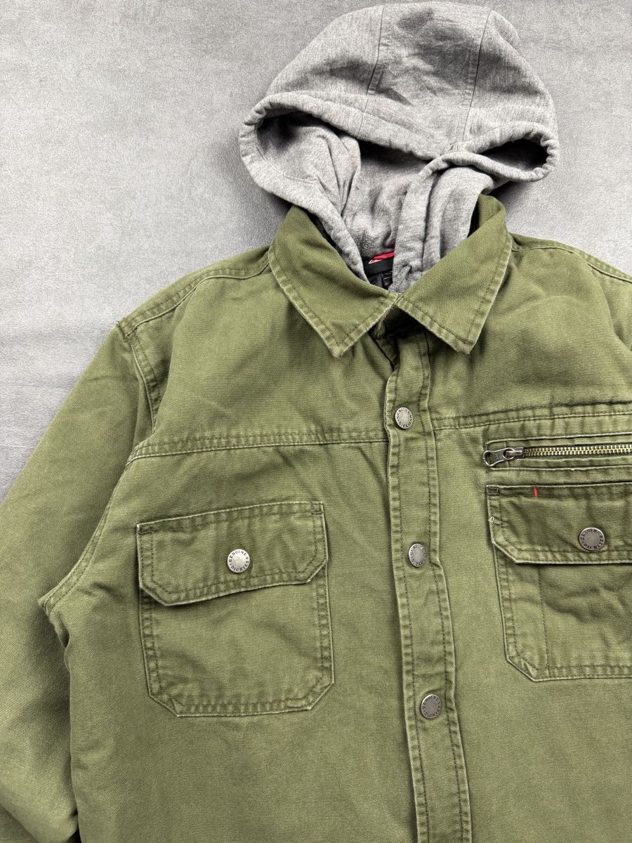 Dickies Giacche: 14.Veste Dickies vert olive avec capuche grise taille M – Usato da Genève venduto da Thelimitedshop. 3