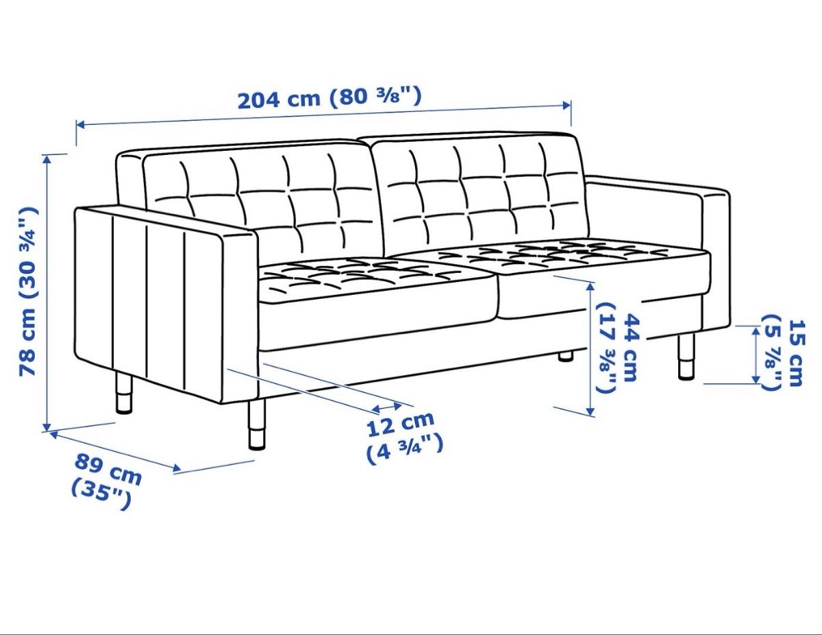 Ikea Sofas: Dark Brown Leather Sofa as New ! – Neu (gemäss Beschreibung) aus Zürich von rah_mpq5 5
