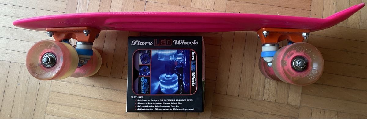 Penny Skateboards Skateboards: Penny Board Australia Pink – Usato da Sarnen venduto da Paris99 1