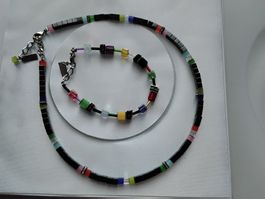 Coeur de Lion Schmuckset mehrfarbig gebraucht