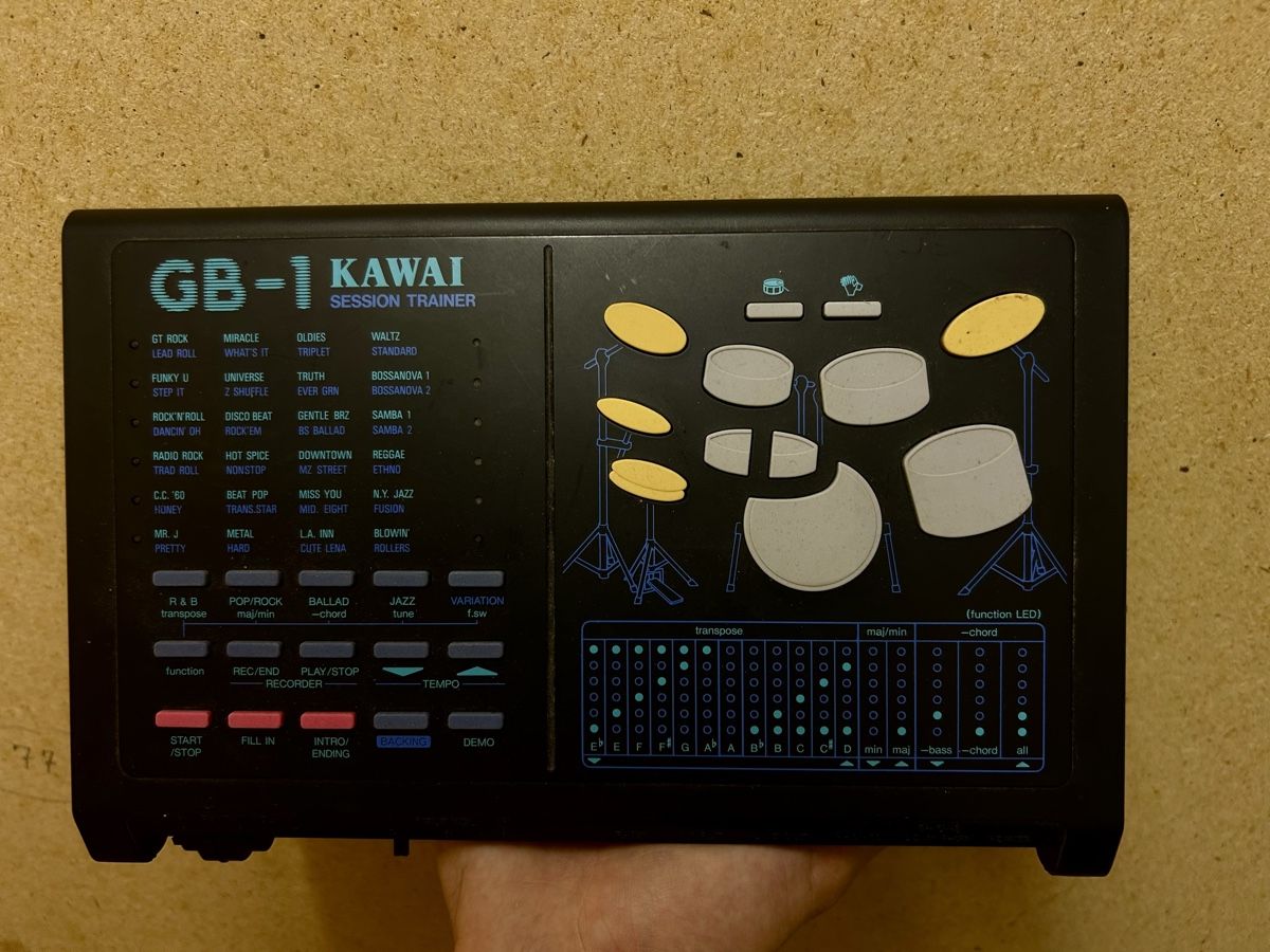 Musikinstrumente: Kawai GB-1 Session Trainer Rhythm Machine Electronic Drums – Gebraucht aus Viganello von marasmamarasma