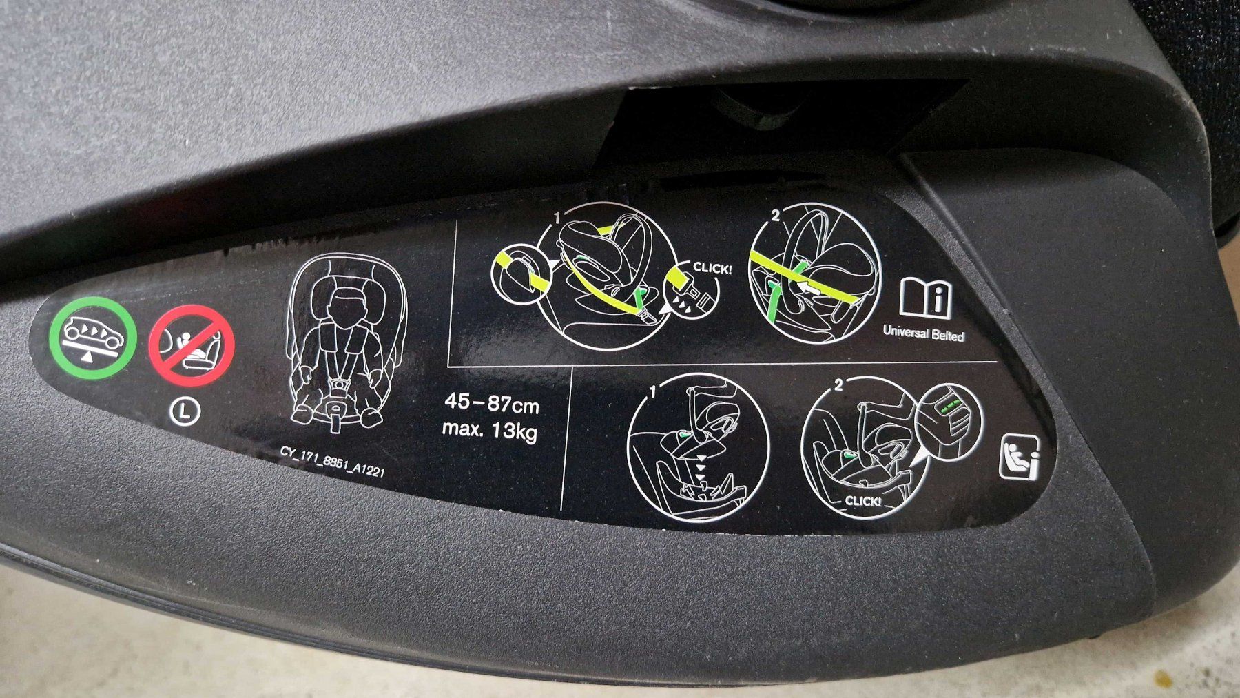 Cybex Bauch- & Rückentragen: Babyschale Autositz Cybex Cloud Z2 i-size – Gebraucht aus Grosshöchstetten von tomfly 4