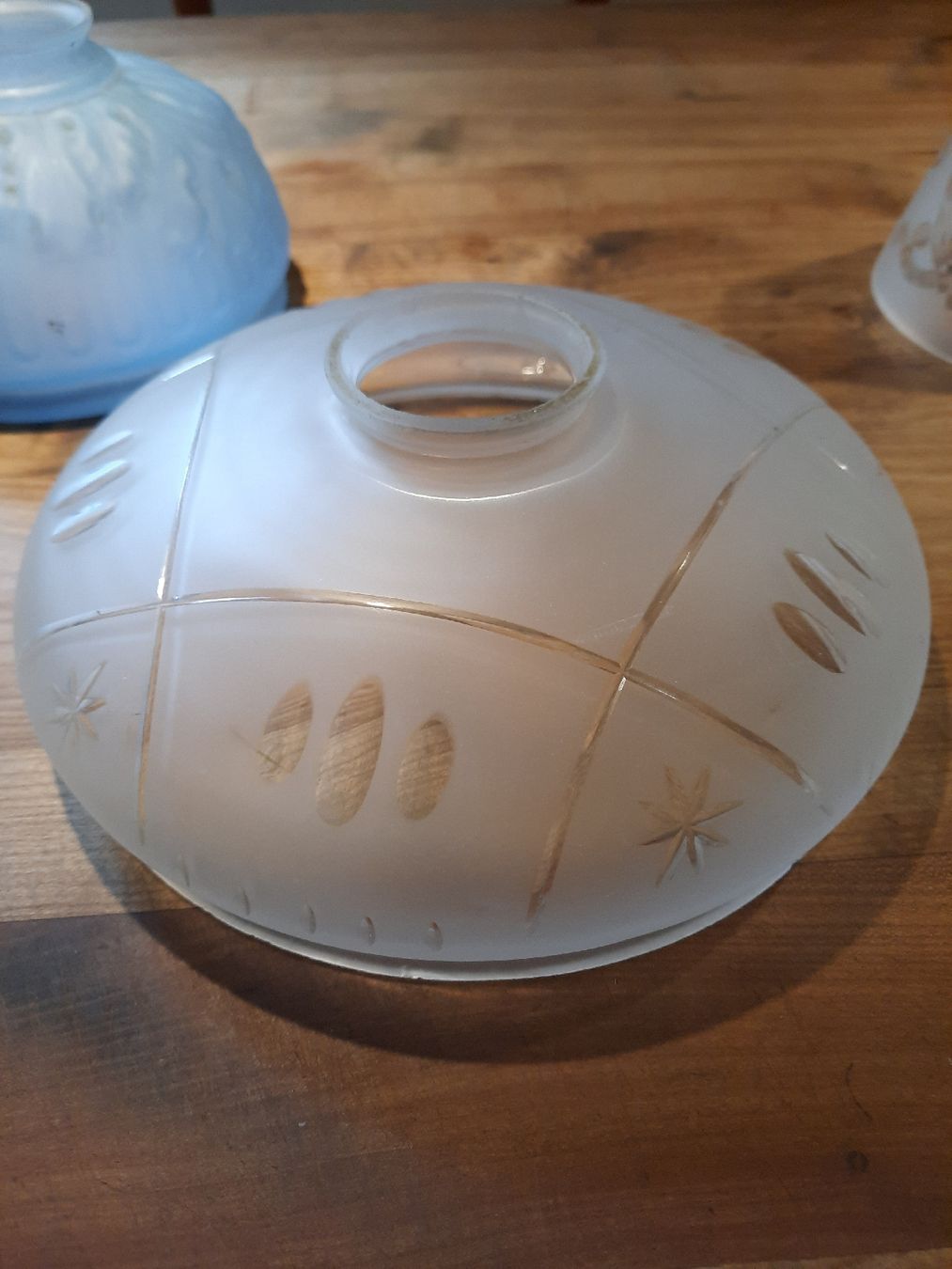 Lampenschirme: 3 Glas-Lampenschirme – Gebraucht aus Busswil BE von balu37 1