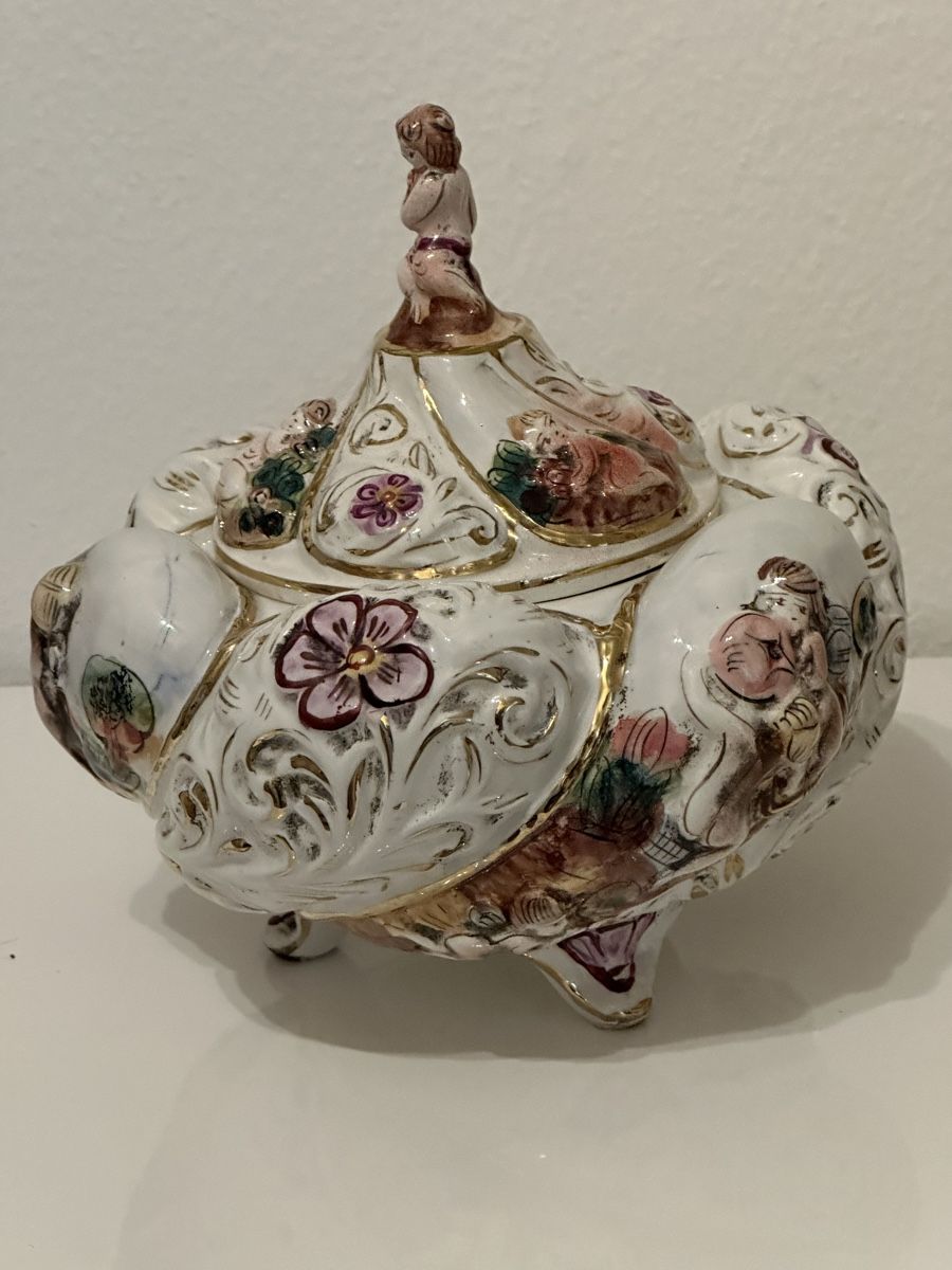 Tutte le decorazioni: Capodimonte Antik Prunkvoll Herzstück – Nuovo (secondo la descrizione) da Basel venduto da Ivana_4