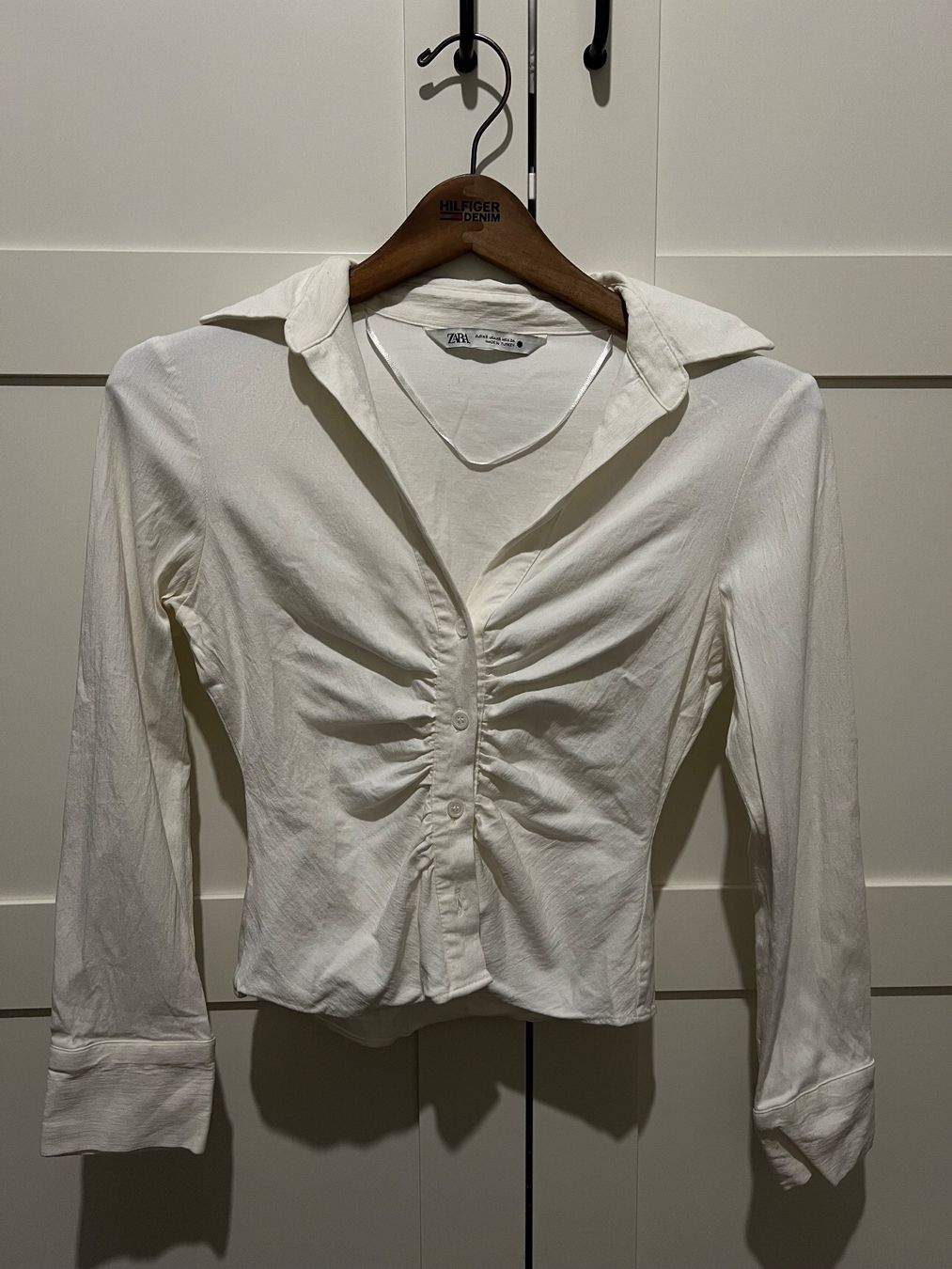 Camicette: ZARA Bluse, Grösse XS, Weiss – Usato da Wittenbach venduto da DGB_xoxo