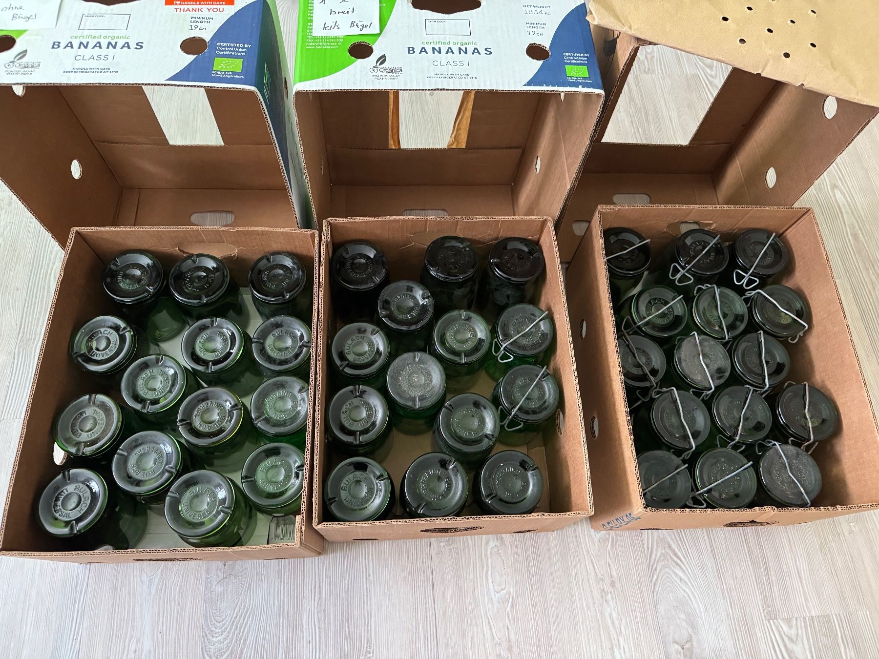 Bülacher Contenitori & Simili: 1 Liter Einmachgläser Bülacher, Einmachen, Dekor , Hochzeit – Usato da Fislisbach venduto da Butz_butz