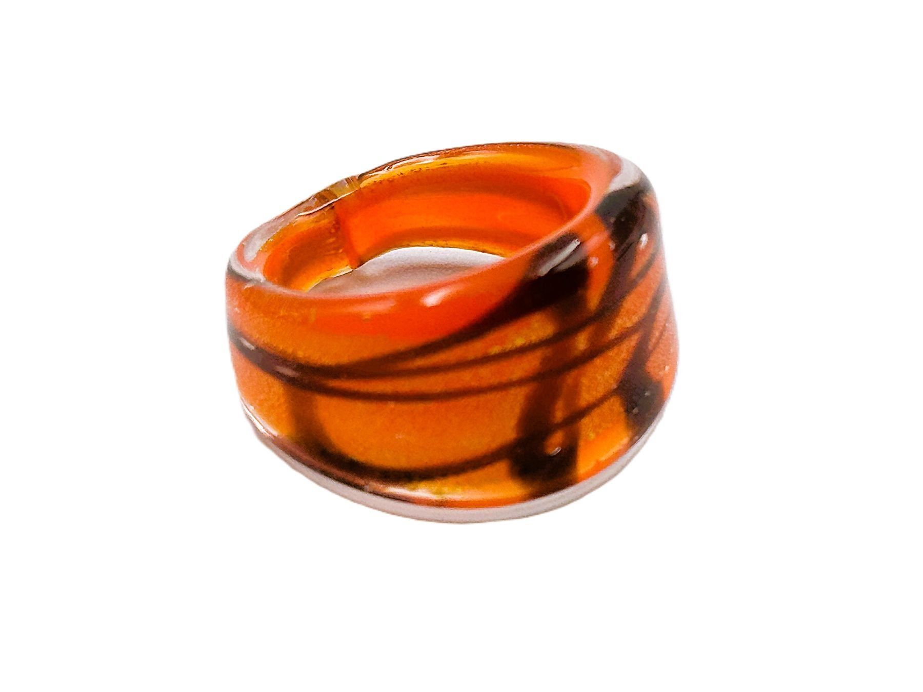 Murano Anelli: Ring Murano Glas G 52 Breite 15mm – Nuovo e nell'imballaggio originale da Oberkulm venduto da Murano-Schmuck 1