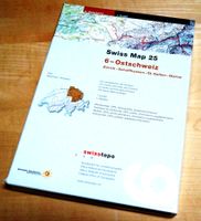 Swiss Map 25 6-Ostschweiz 1:25'000 auf CD