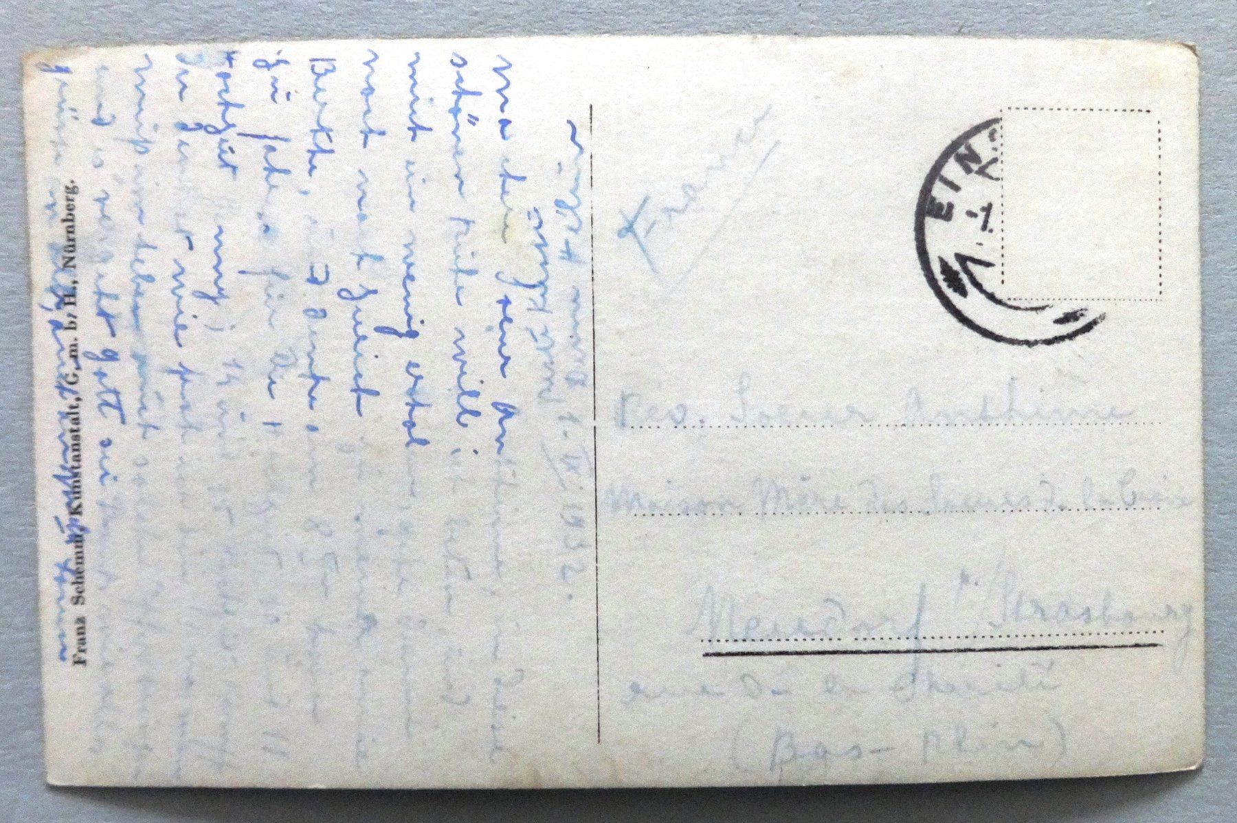 Cartoline postali: Gruss aus Einsiedeln – Difettoso da Fétigny venduto da Billy2miny 1