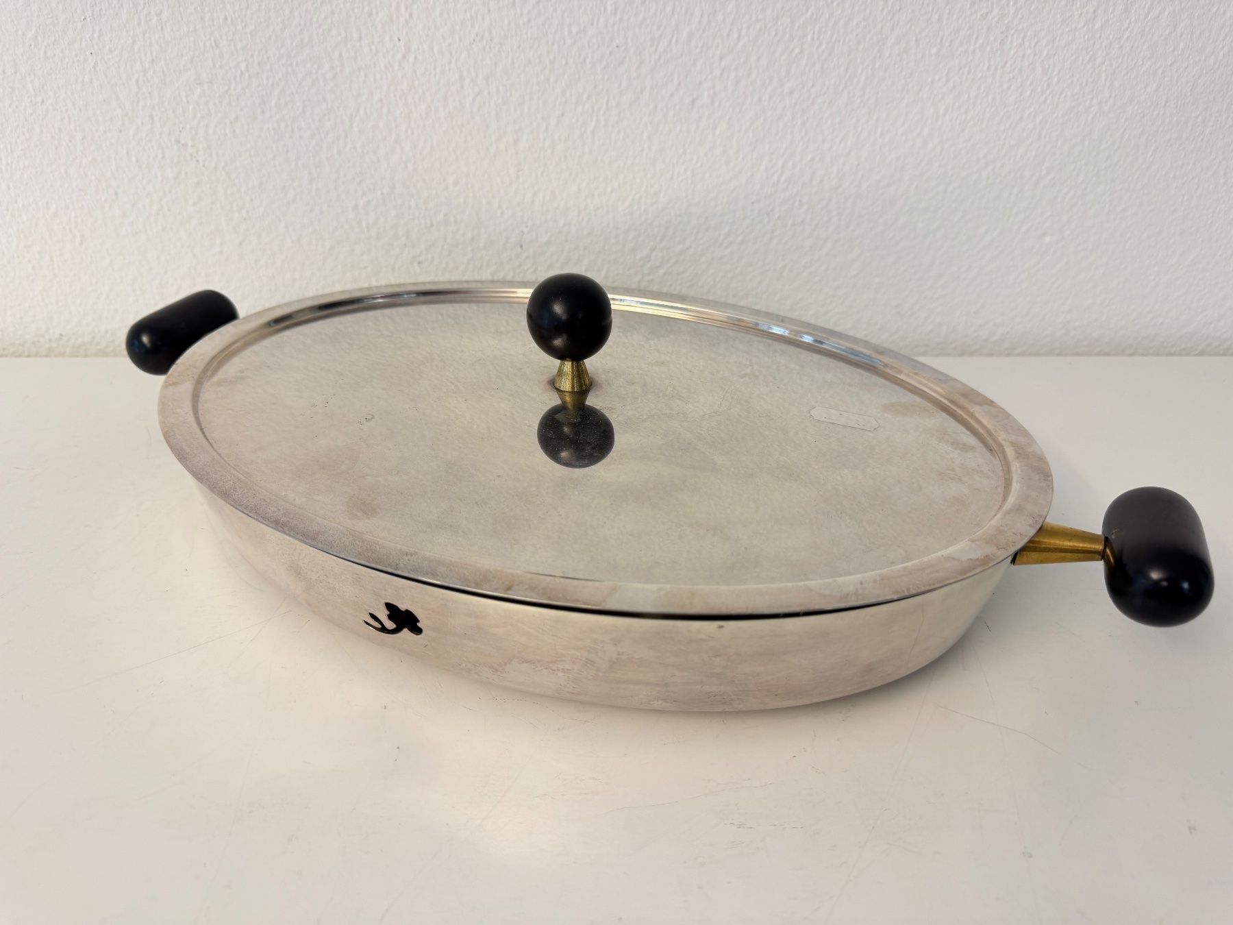Alessi Teglie da forno: ALESSI Auflaufform mit Deckel Sergio Asti – Usato da Zürich venduto da Arche_Brockenhaus 1