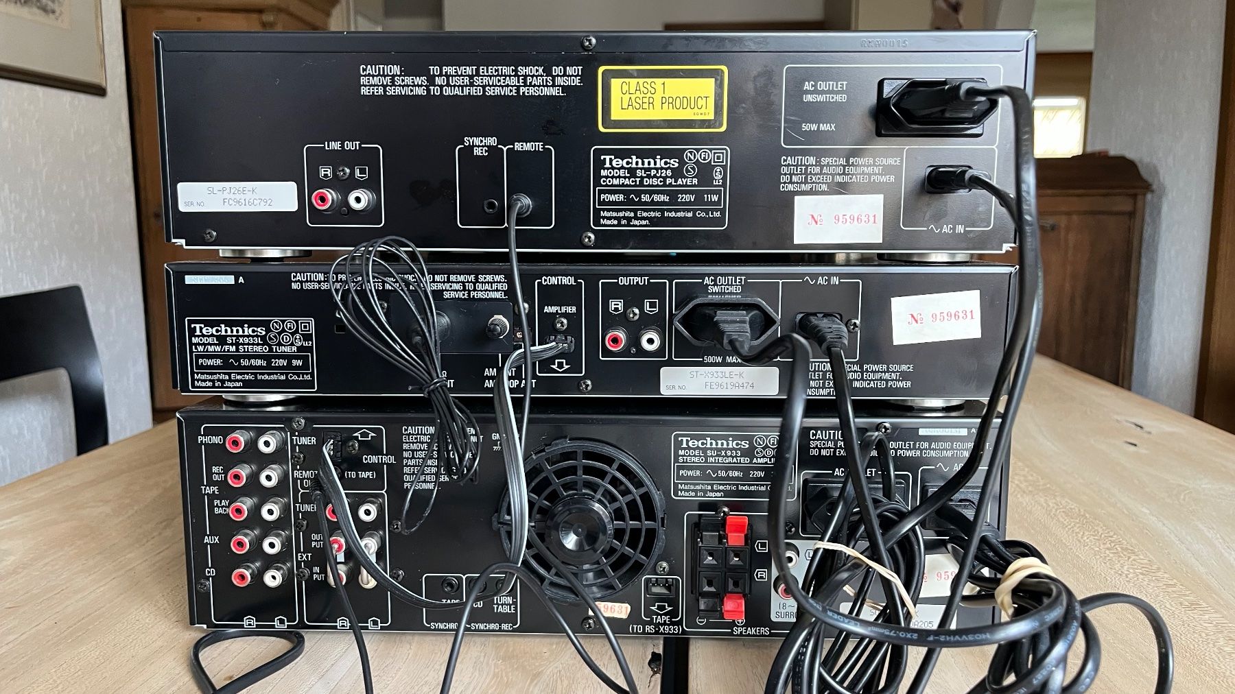 Technics Amplificateurs: Technics Midi Stereoanlage – D'occasion à Wagen par Heisch1 2