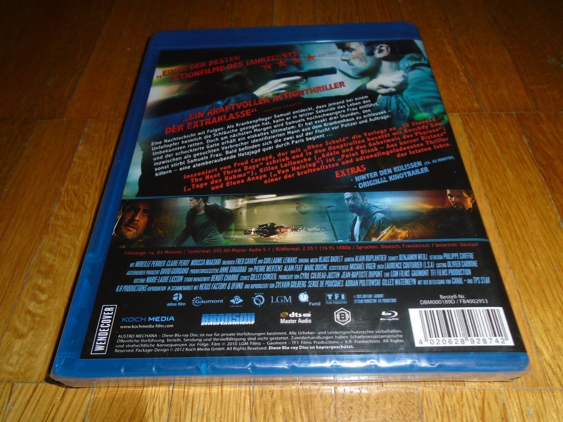 Tutti i DVDs: Point Blank - Aus kurzer Distanz - BLU-RAY - UNCUT – Nuovo e nell'imballaggio originale da Basel venduto da havsok 1