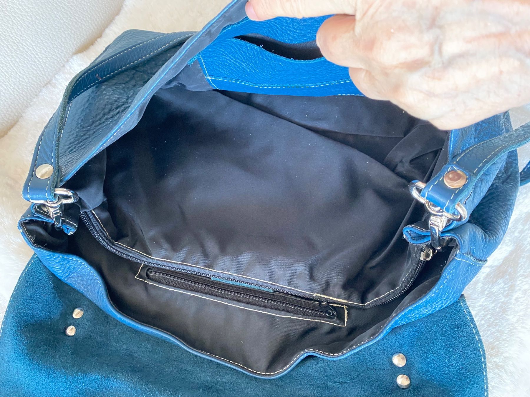 Vera Pelle Borse da donna: VERA PELLE Ledertasche Jenny Postina Designer Style – Usato da Besazio venduto da lionheart63 7