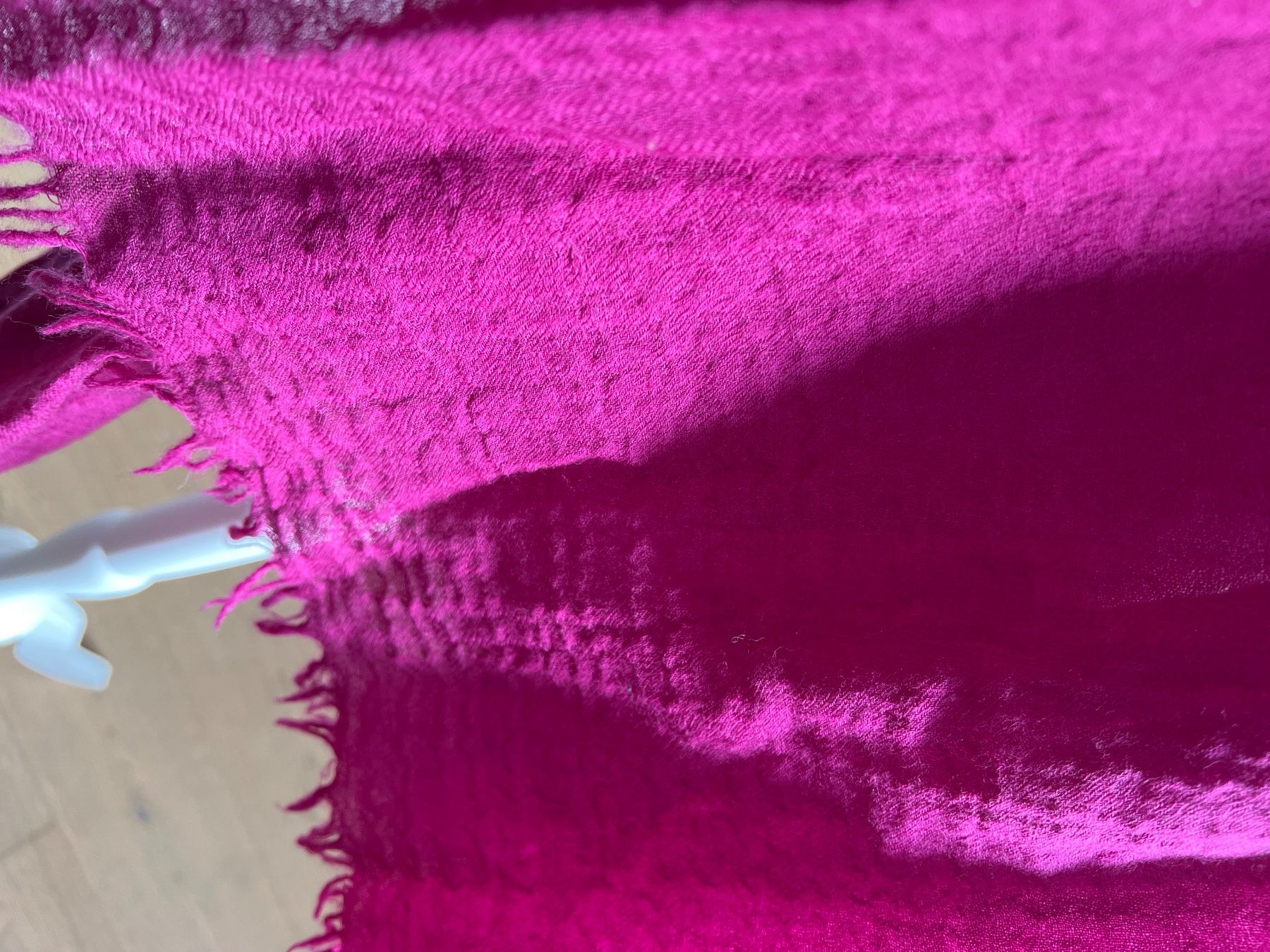 Foulards, Tücher & Schals: Neu: ZILCH Wollschal pink – Neu (gemäss Beschreibung) aus Oensingen von SchickeDame 4