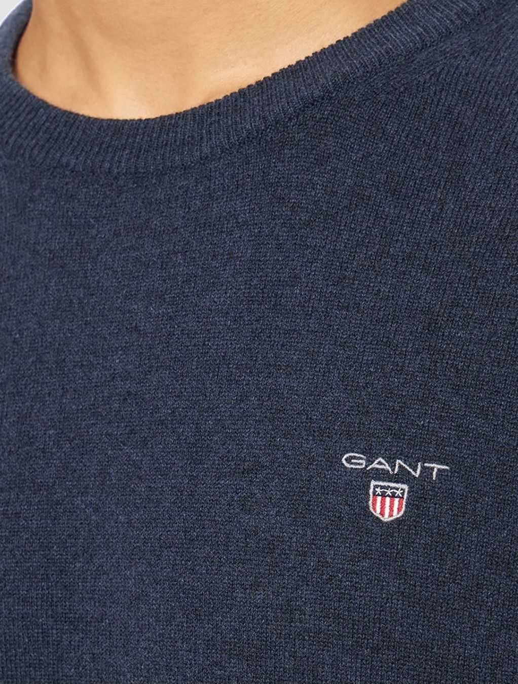 Gant Maglioni & Felpe: Gant Blue Lambswool Super Fine Jersey Pullover Gr. S – Usato da Kaiseraugst venduto da Amante85 2