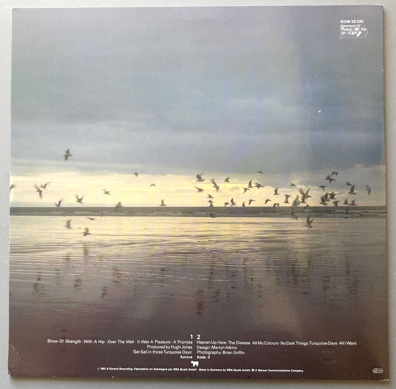Vinyles: ECHO AND THE BUNNYMEN - HEAVEN UP HERE – D'occasion à Poliez-Pittet par Newtown-Records 1