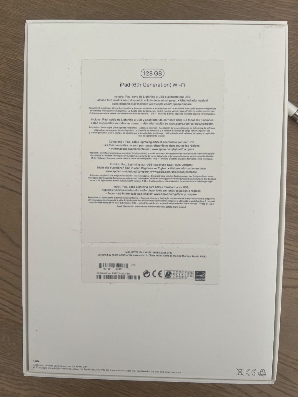 Apple Tablet PC: IPad 6th Generation Wi-Fi – Usato da Engelburg venduto da urs_fd8n 2